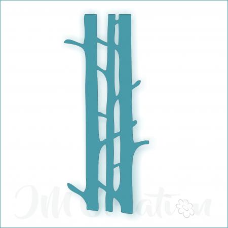 Stanzschablone - Bäume